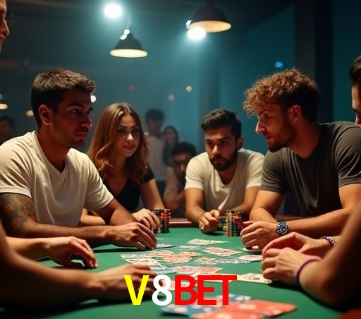 Interface moderna da plataforma V8BET